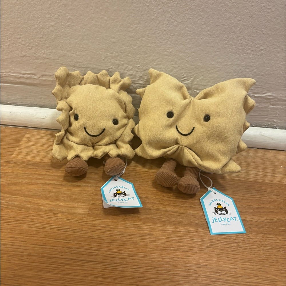 Amuseables Farfalle & Amuseables Ravioli Combo – 100% Authentic Jellycat